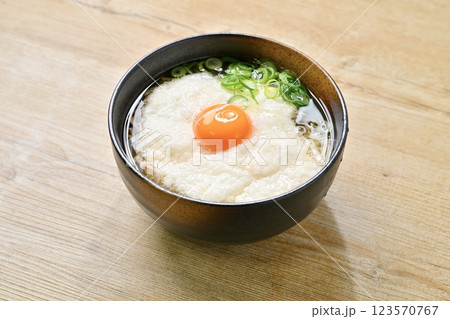 とろろそば、とろろソバ、とろろ蕎麦、長芋すり下ろし。 123570767