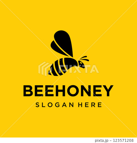 Organic honey bee farm logo template design.Logo for business, honey shop,herbs,label. Organic honey bee farm logo template design.Logo for business, honey shop,herbs,label. 123571208