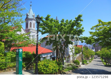 函館市街（元町・カトリック元町教会） 123571298