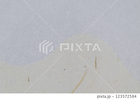 和紙（楮紙）による背景素材 123572584