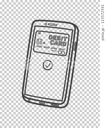 Smartphone payment (debit card) 123572591