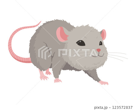 A delightful cute cartoon mice showcasing their adorable pose and expressions A delightful cute cartoon mice showcasing their adorable pose and expressions 123572837