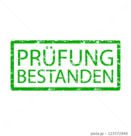Rubber stamp germany, exam or test done Rubber stamp germany, exam or test done 123572940