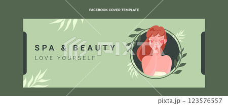 Spa and beauty facebook cover template 123576557
