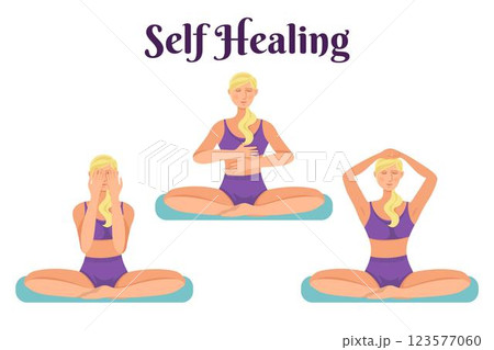 Reiki therapy concept 123577060