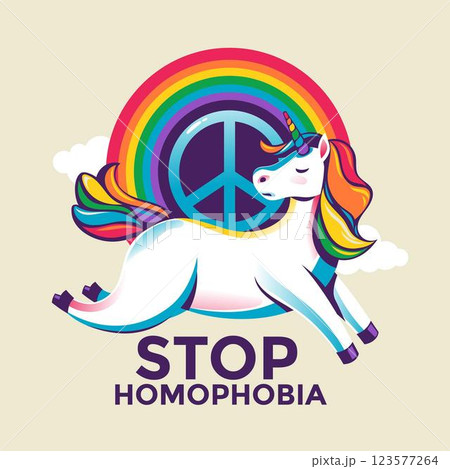 Stop homophobia 123577264
