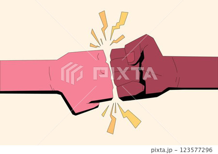 Stop racism concept Stop racism concept 123577296