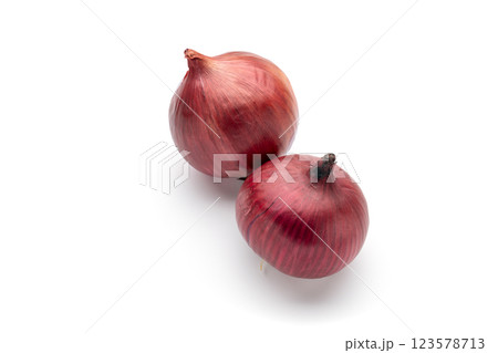 赤玉ねぎ 123578713