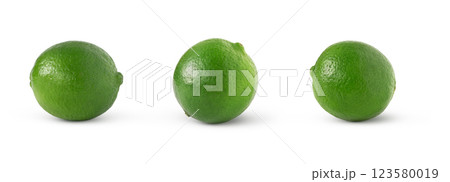 Whole lime collection isolated. Limes set with shadows Whole lime collection isolated. Limes set with shadows 123580019