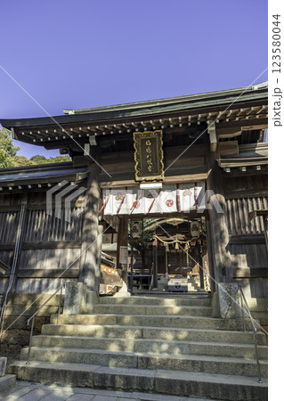 徳山　山﨑八幡宮　神門　山口県周南市 123580044