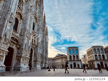 イタリア　ミラノの風景　ドーモ 123581124