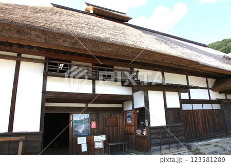 大内宿　宿場町　福島観光　大内宿町並み展示館　大内宿見晴台　江戸時代の宿場町　高倉神社 一之鳥居　 123581289