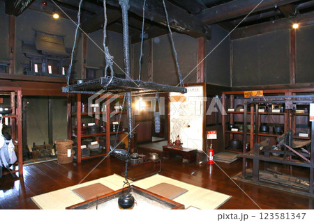 大内宿　宿場町　福島観光　大内宿町並み展示館　大内宿見晴台　江戸時代の宿場町　高倉神社 一之鳥居　 123581347