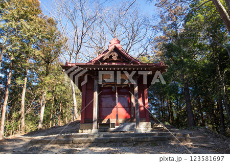 太平山山頂の富士浅間神社 太平山山頂の富士浅間神社 123581697