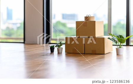 引っ越し 引っ越し 123586136