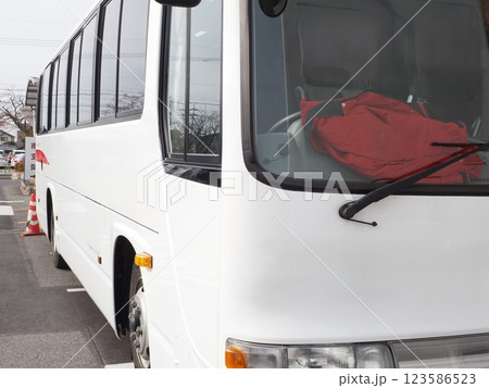 移動献血車 123586523