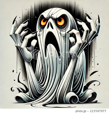 幽霊さんの叫び Generative AI 幽霊さんの叫び Generative AI 123587977