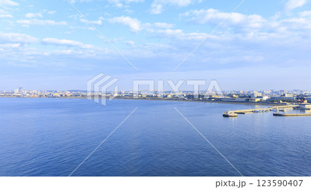 江ノ島から見た海岸 江ノ島から見た海岸 123590407