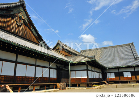 京都市 世界遺産 二条城 二の丸御殿 大広間 式台 遠侍 京都市 世界遺産 二条城 二の丸御殿 大広間 式台 遠侍 123590596