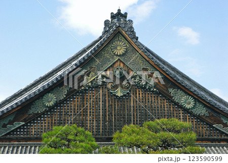 京都　世界遺産　二条城　二の丸御殿　遠侍 123590599