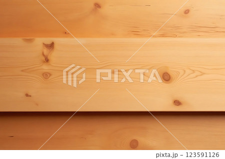 A wooden background with a few small brown spots 123591126