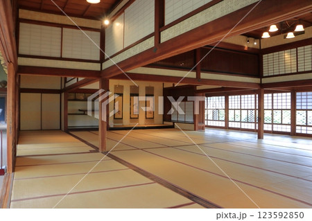 大広間(床の間・柳川藩主立花邸・柳川市) 大広間(床の間・柳川藩主立花邸・柳川市) 123592850