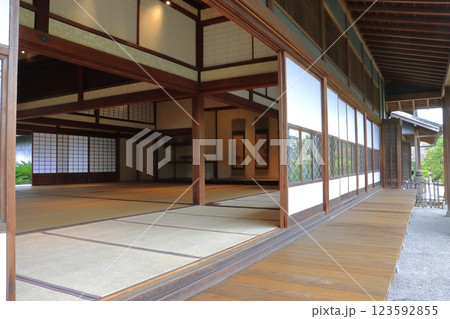 大広間(床の間・柳川藩主立花邸・柳川市) 大広間(床の間・柳川藩主立花邸・柳川市) 123592855