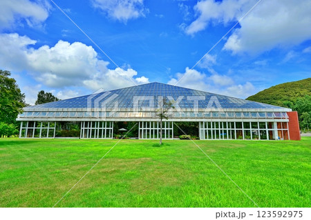 いわみざわ公園 室内公園「色彩館」の景観 いわみざわ公園 室内公園「色彩館」の景観 123592975