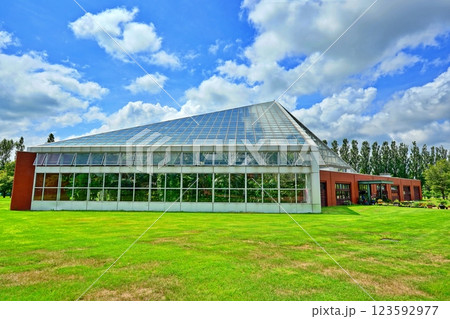 いわみざわ公園 室内公園「色彩館」の景観 いわみざわ公園 室内公園「色彩館」の景観 123592977