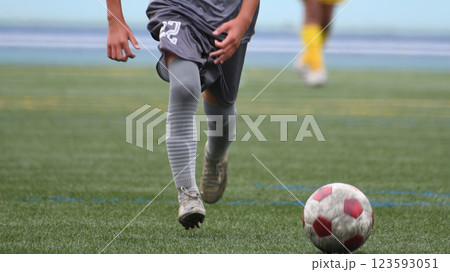 サッカー 123593051