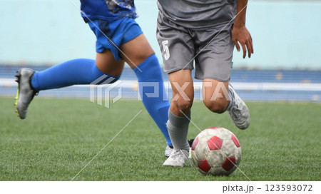 サッカー 123593072
