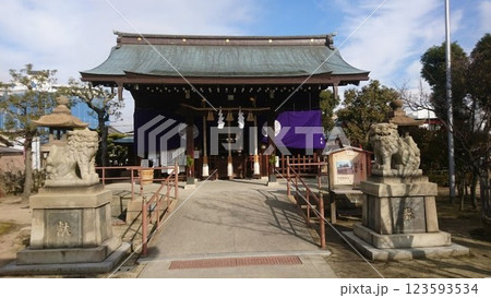 兵庫県尼崎市に鎮座する貴布禰神社 123593534