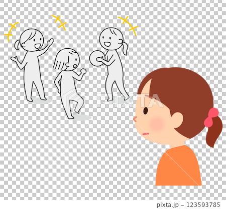 友達の輪に入れない女の子 発達障害 友達の輪に入れない女の子 発達障害 123593785