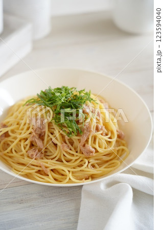 ツナパスタ 123594040