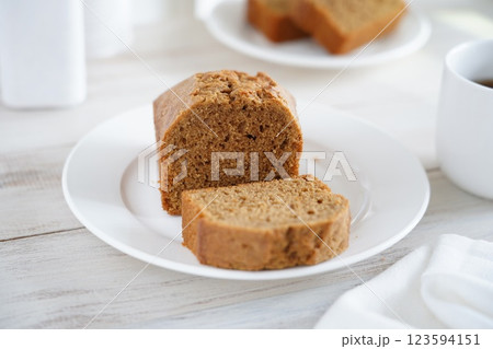 パウンドケーキ 123594151