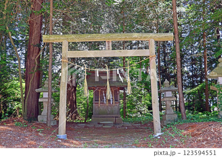 住吉神社（安曇野） 123594551