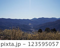 宝登山の山頂から見た景色 123595057