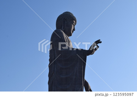 牛久大仏 世界最大のブロンズ立像 牛久大仏 世界最大のブロンズ立像 123595097