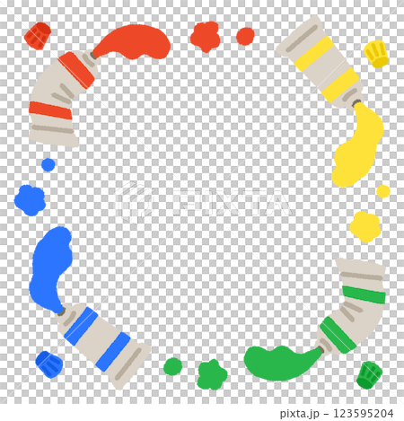 絵の具のかわいい背景素材 イラスト 手書き 絵の具のかわいい背景素材 イラスト 手書き 123595204