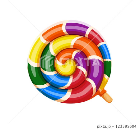Sweet dessert font typeset lollipop candy candy letter Q. Bakery English alphabet font sign, sweet vector type letter. Pastry and confectionery element or dessert kids ABC typeset symbol Sweet dessert font typeset lollipop candy candy letter Q. Bakery English alphabet font sign, sweet vector type letter. Pastry and confectionery element or dessert kids ABC typeset symbol 123595604