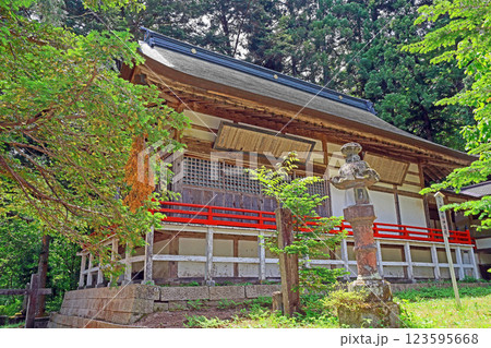 有明山神社（安曇野） 123595668
