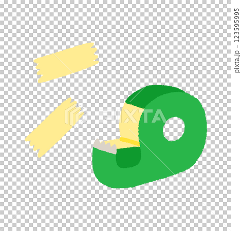 簡單可愛的膠帶手繪插畫 簡單可愛的膠帶手繪插畫 123595995