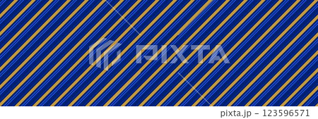 Seamless diagonal stripe pattern. Dark blue oblique line background for textile design, fabric swatch, scarf cloth, suit print, clothes motif. Masculine navy color repeating wallpaper. Vector backdrop 123596571