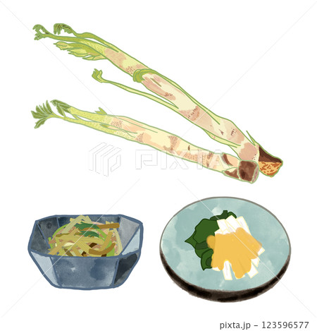 うどのイラスト 123596577