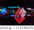 足柄フラワパークのイルミネーション 123596676