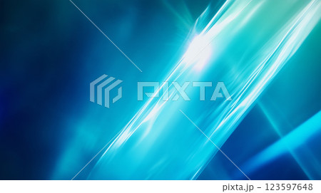 未来的なブルーの光線が広がるエネルギッシュな抽象背景 未来的なブルーの光線が広がるエネルギッシュな抽象背景 123597648