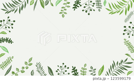 植物イラストの背景壁紙 植物イラストの背景壁紙 123599179