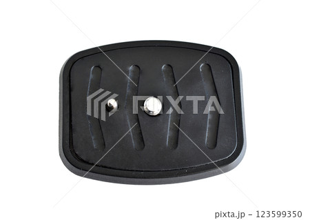 Replaceable tripod plate for a camera. Replaceable tripod plate for a camera. 123599350
