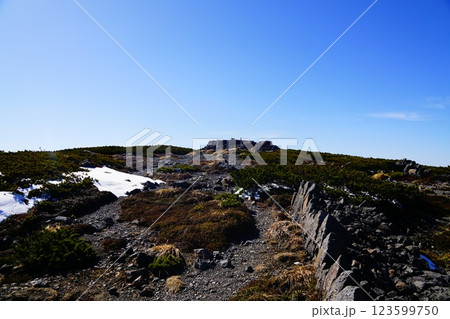 加賀白山　大汝峰　山頂 123599750