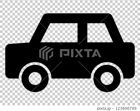 車のアイコン 123600789